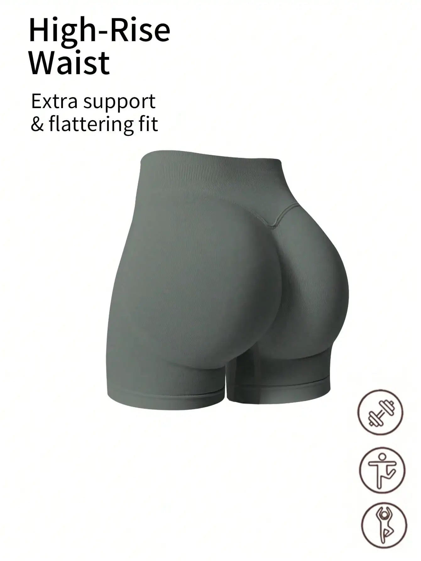 Y2K Style Dopamine Shorts With Perfect Fit, Made Of Super Stretchy Fabric To Sculpt Curves And Lift Buttocks. 90% Premium Nylon, 10% Elastane. Fashionable And Versatile, Suitable For Daily Wear, Sports, Fitness And Yoga. Summ