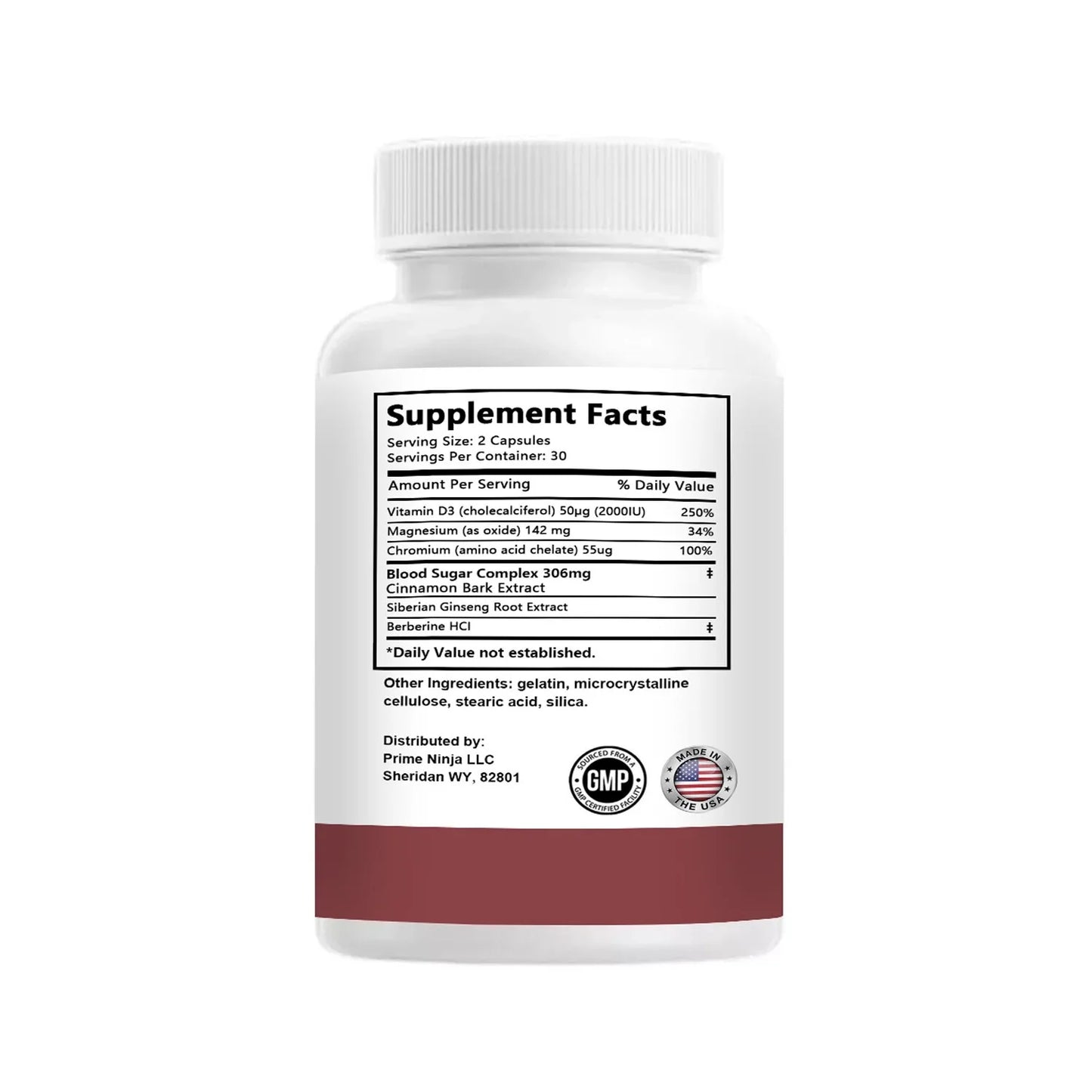 Male Vitality Supplement - Promotes Healthy Blood Circulation, 60 Capsules