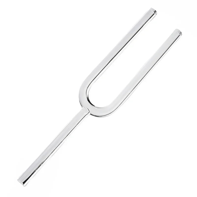 Transparent Crystal Tuning Fork 440Hz Medical Apason Meditation Yoga Massage Tuning Forks Chakras Sound Therapy Instruments