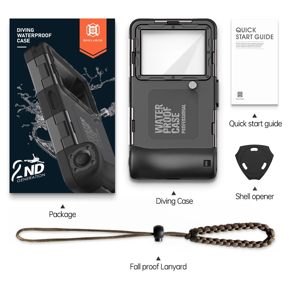 Universal Waterproof Phone Case for Diving and Underwater Photography