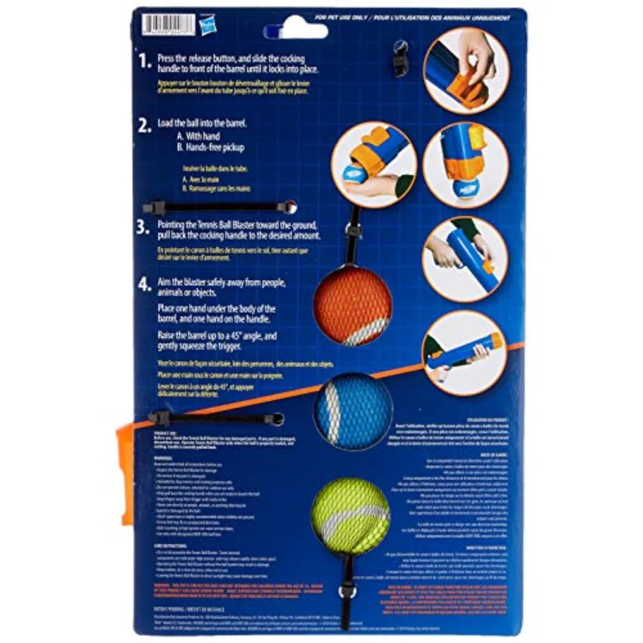 Dog Tennis Ball Blaster for Small Dogs and Puppies