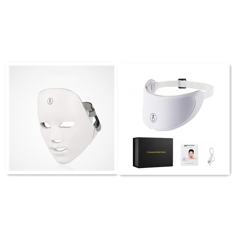 Multispectrum LED Light Therapy Facial Device For Skin Rejuvenation