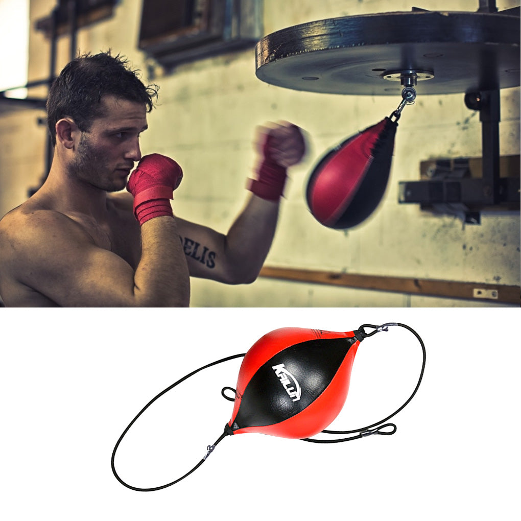 PU Leather Boxing Reflex Speed Bag for Training and Practice