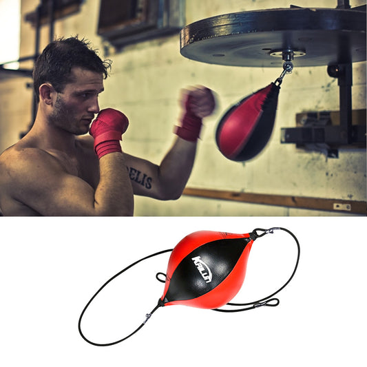 PU Leather Boxing Reflex Speed Bag for Training and Practice