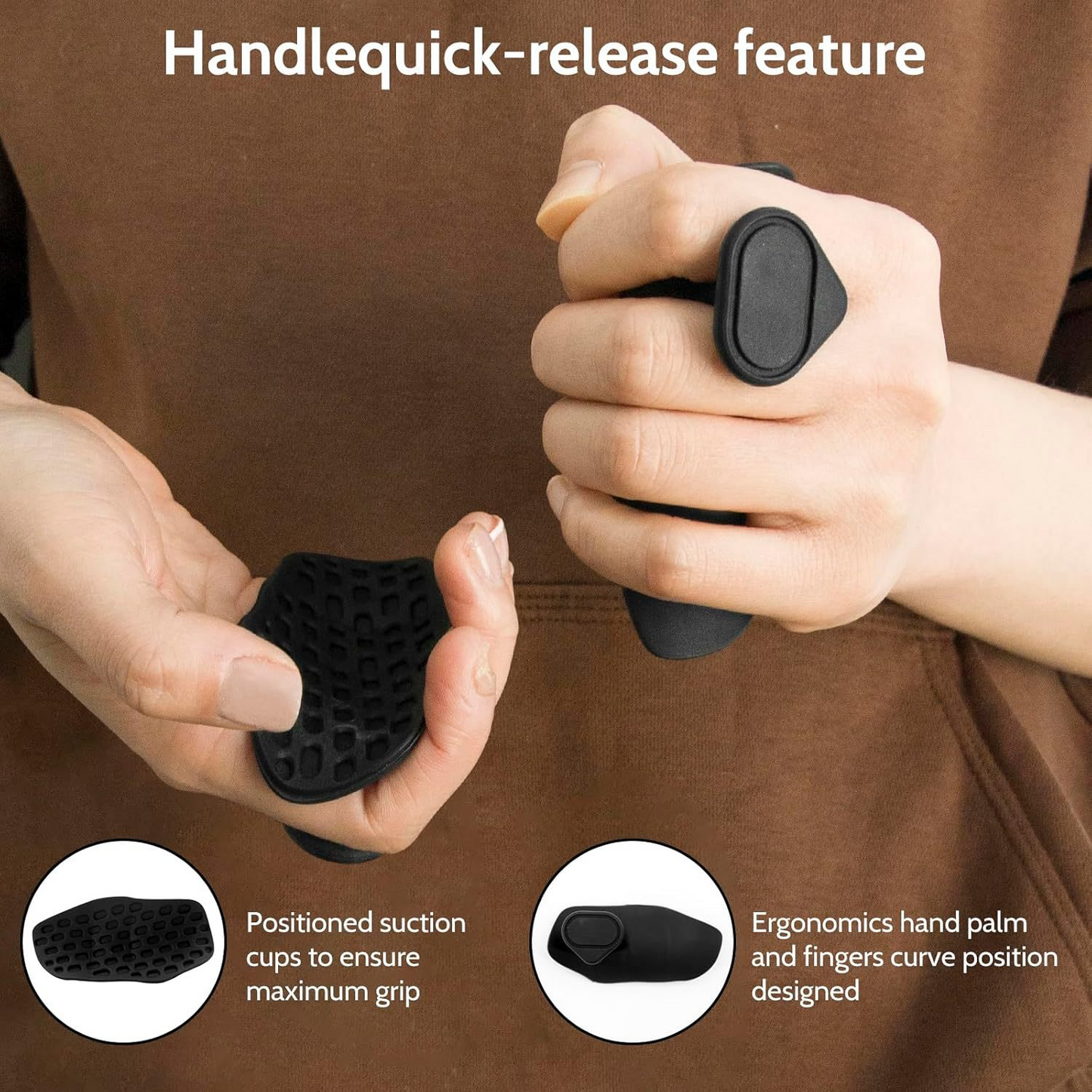 Adjustable Spring Loaded Grip Strengthener For Hand Finger Exercise