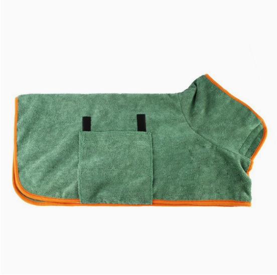 Ultra Absorbent Fast Drying Microfiber Pet Bathrobe Towel