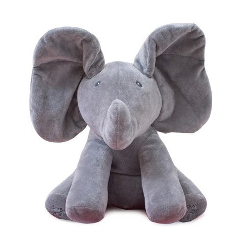 Anpassbarer musikalischer Plüschelefant für Kinder